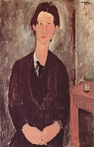 Ritratto di Chaïm Soutine realizzato da Modigliani